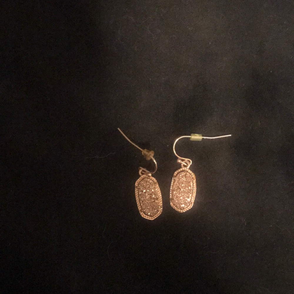 Kendra scott gold Druzy earrings. Small